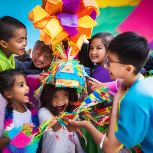 fundo de posada pinata