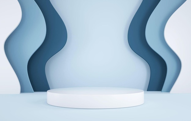 fundo de produto de renderização 3D