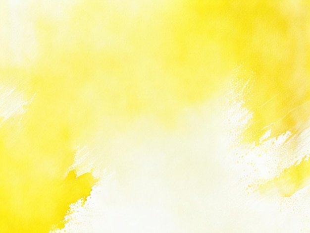 Fundo de respingo de aquarela amarelo