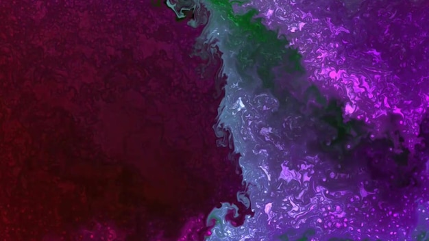 Fundo de respingo de difusão de tinta líquida roxo neon abstrato