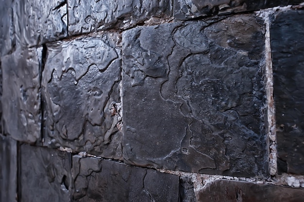 fundo de revestimento de azulejos de pedra, parede de pedra em branco abstrata