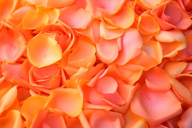 fundo de rosas laranja