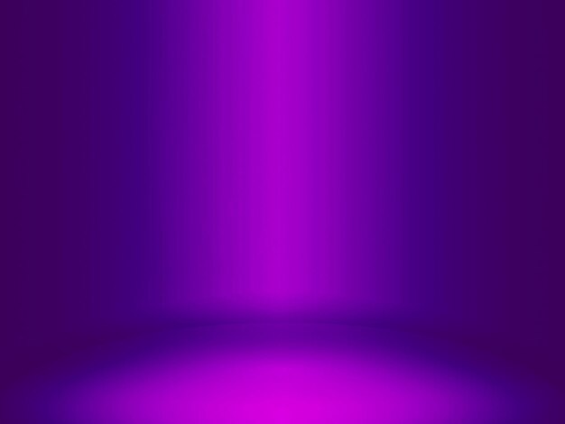 Fundo de sala de estúdio liso e abstrato usado para o modelo de banner de exibição de produtos