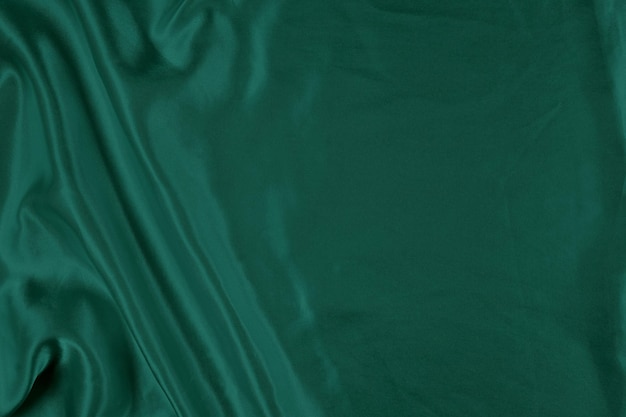 Fundo de seda verde elegante com espaço de cópia