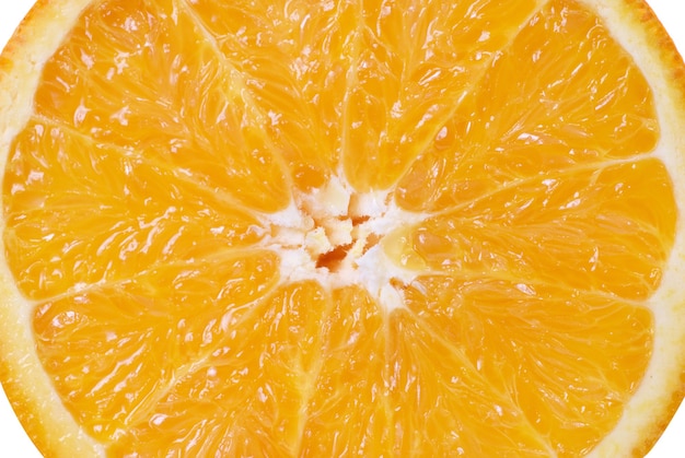 Fundo de suculenta laranja fresca. Foto macro