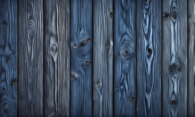 fundo de tábuas de madeira azuis fundo de textura azul de madeira IA generativa
