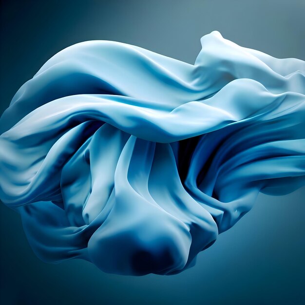 Foto fundo de tecido azul vista frontal fundo de textura fundo azul fundo aquarela fundo