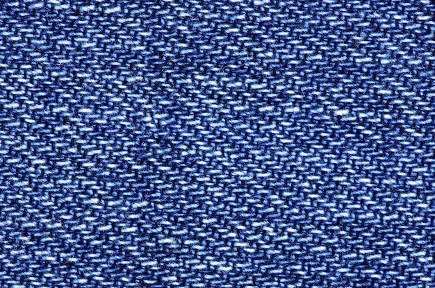 Fundo de tecido de linho jeans listrado de jeans azul texturizado