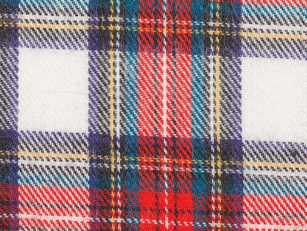 Fundo de tecido de tartã de estilo industrial