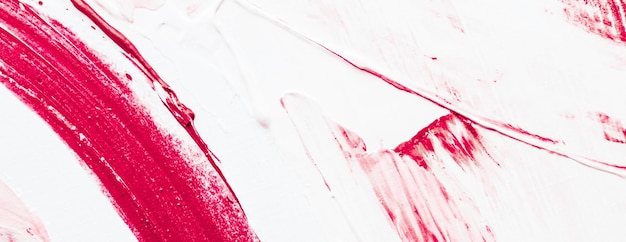 Fundo de textura abstrata artística pincel de tinta acrílica rosa pincelada texturizada respingo de óleo de tinta como pano de fundo de impressão para design de banner flatlay de marca de férias de luxo