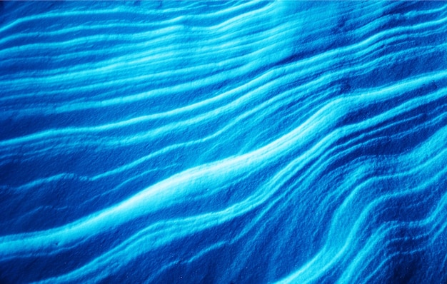 Fundo de textura abstrata de neve azul