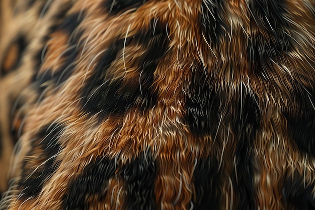 fundo de textura da pele de leopardo e tigre