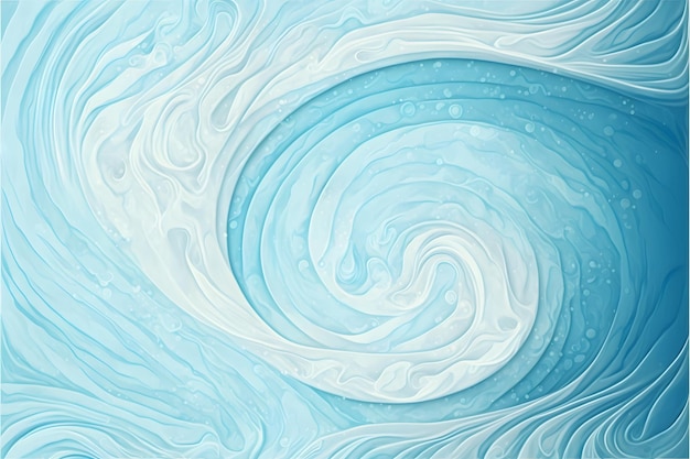 Fundo de textura de água, design em azul pastel Recurso gráfico de fundo
