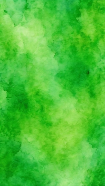 Fundo de textura de aquarela abstrata verde