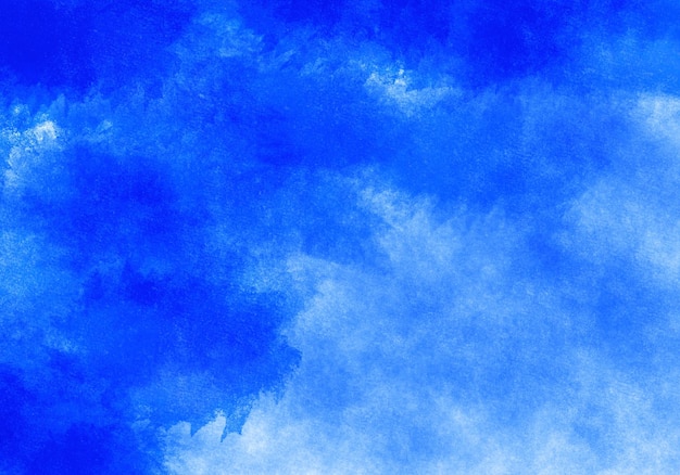 fundo de textura de aquarela azul