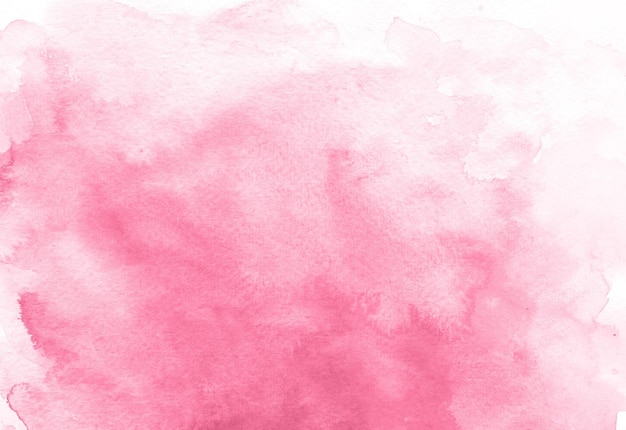 Fundo de textura de aquarela rosa