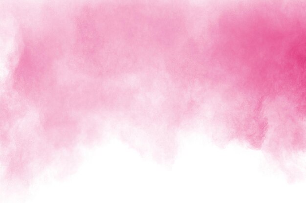 Fundo de textura de aquarela rosa