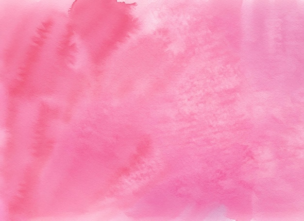 Foto fundo de textura de aquarela rosa