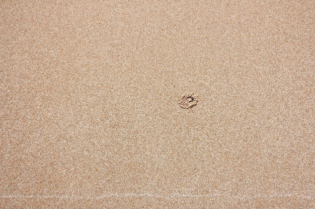 Fundo de textura de areia na praia