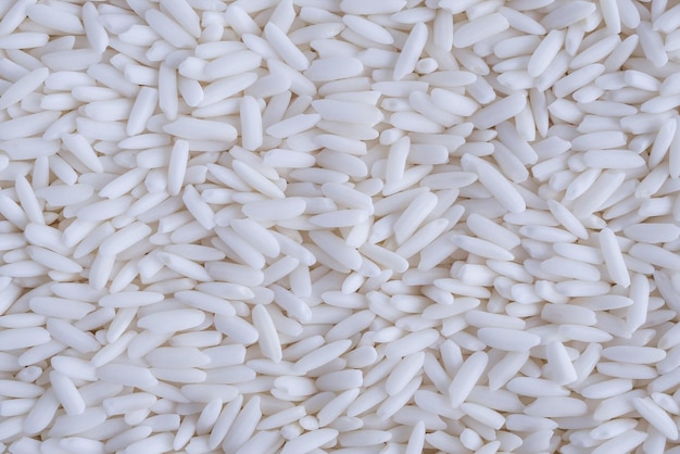 Fundo de textura de arroz pegajoso branco de Tailândia