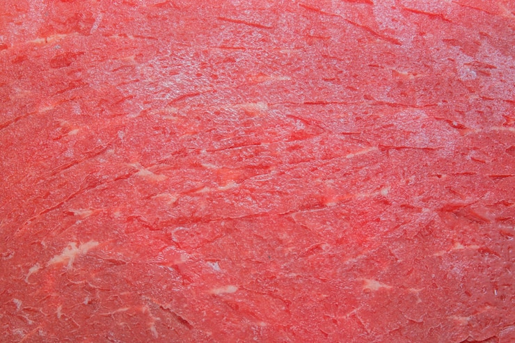 Foto fundo de textura de carne congelada