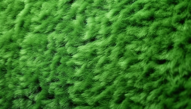Fundo de textura de carpete verde Generative Ai