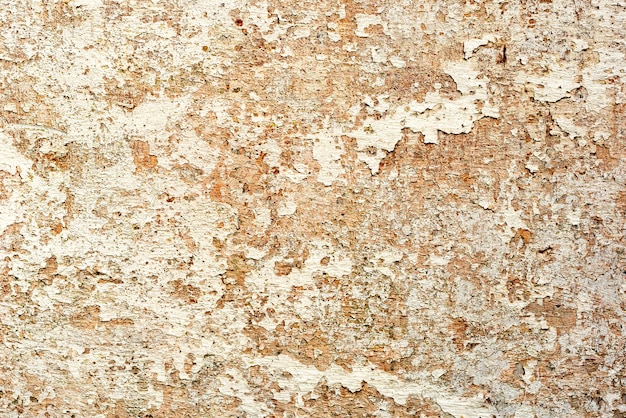Foto fundo de textura de concreto de parede. fragmento de parede com arranhões e rachaduras