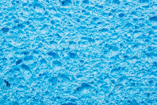 Foto fundo de textura de esponja azul