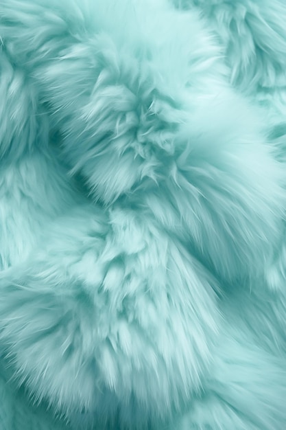 Fundo de textura de fibra macia de algodão Material natural macio azul Ai gerado