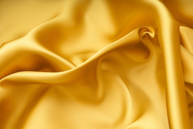 fundo de textura de foto de cetim dourado