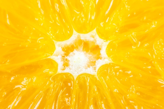 Fundo de textura de fruta laranja. Citrus fechar foto. Foto de estilo de vida saudável. Lindo papel de parede. Conceito vegetariano e vegan. Vitaminas da natureza.