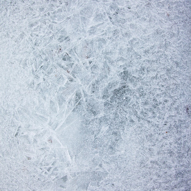 Fundo de textura de gelo cinza com superfície de cristal