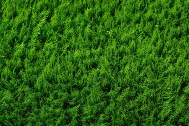 Fundo de textura de grama verde para esportes e natureza