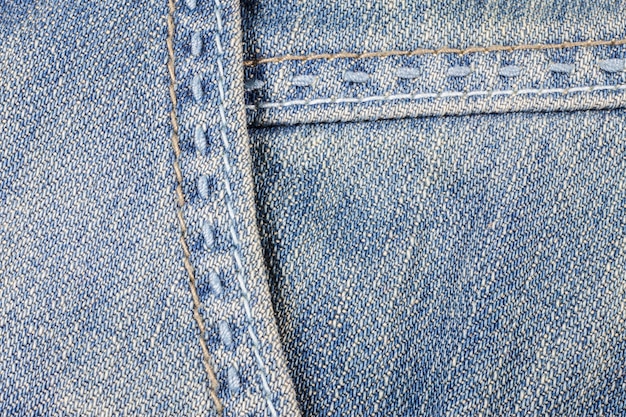 Fundo de textura de jeans jeans azul