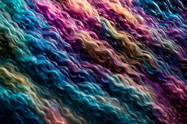 Fundo de textura de lã colorida