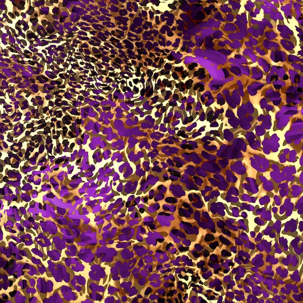 Fundo de textura de leopardo colorido