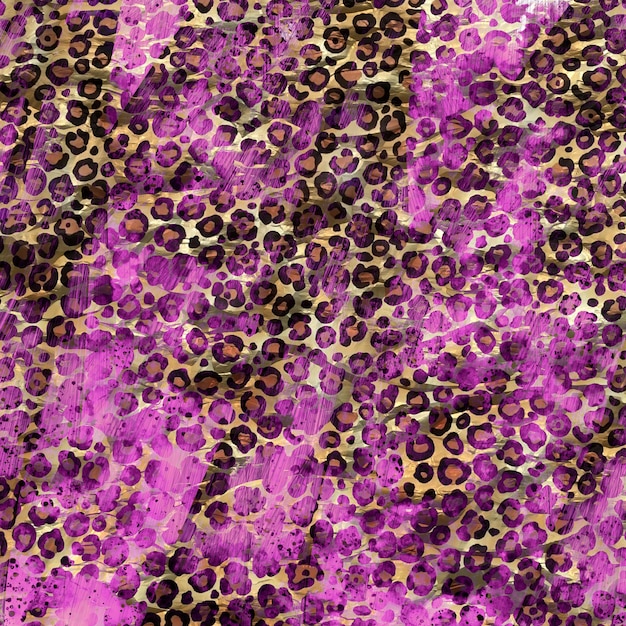 Fundo de textura de leopardo colorido