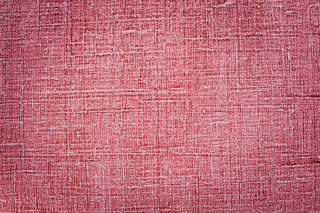 Fundo de textura de linho vermelho