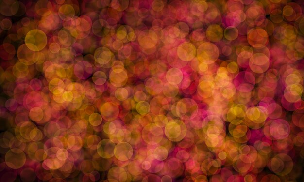 Fundo de textura de luzes coloridas estilo bokeh turva