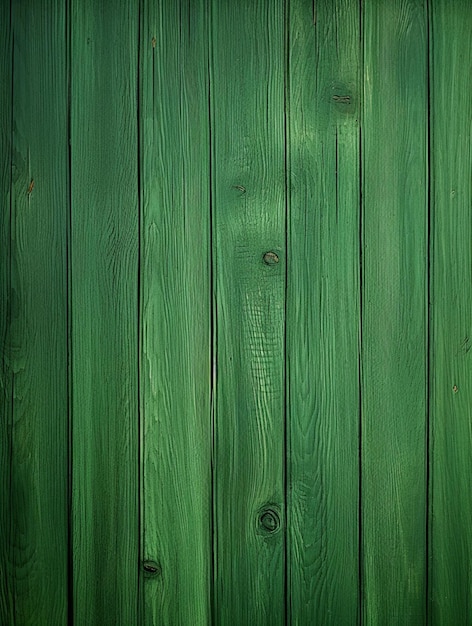 Fundo de textura de madeira de cor verde