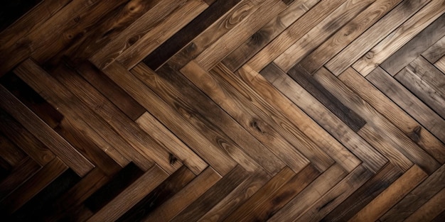 Fundo de textura de madeira Padrão abstrato de madeira marrom Generative AI