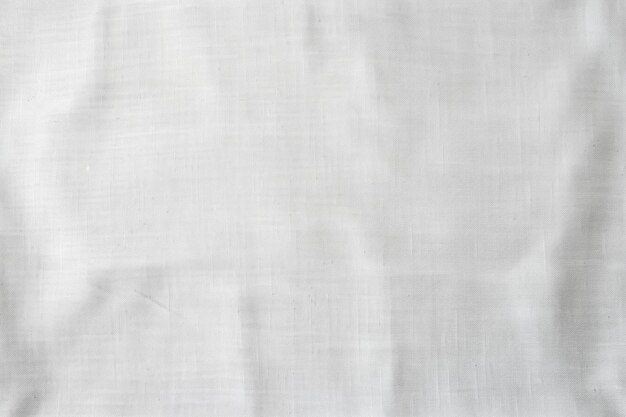 Foto fundo de textura de malha branca com padrão de tecido de algodão em cinza claro para pintura artística