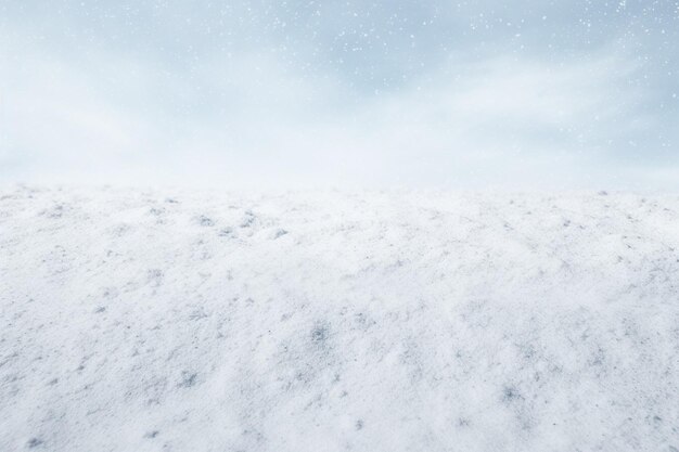 Foto fundo de textura de neve e espaço vazio