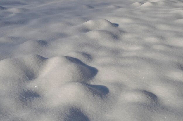 Fundo de textura de neve fresca