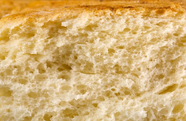 Fundo de textura de pão fresco