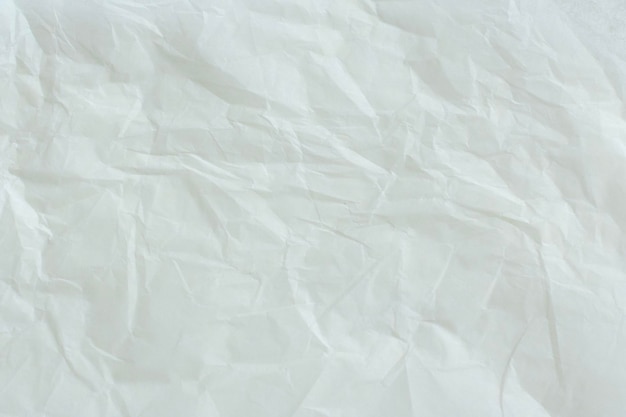 Fundo de textura de papel amassado branco marfim