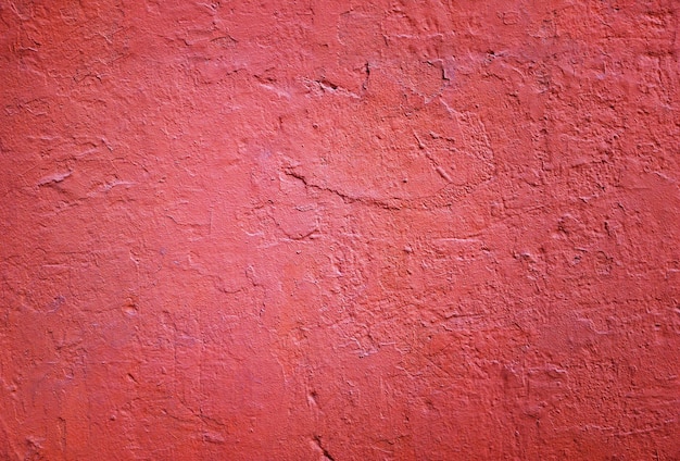Foto fundo de textura de parede da cidade grunge vermelha