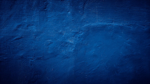 fundo de textura de parede de concreto de cimento abstrato sujo azul escuro