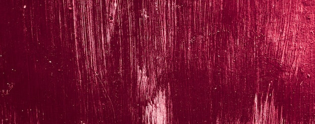 Fundo de textura de parede de concreto pintado abstrato vermelho