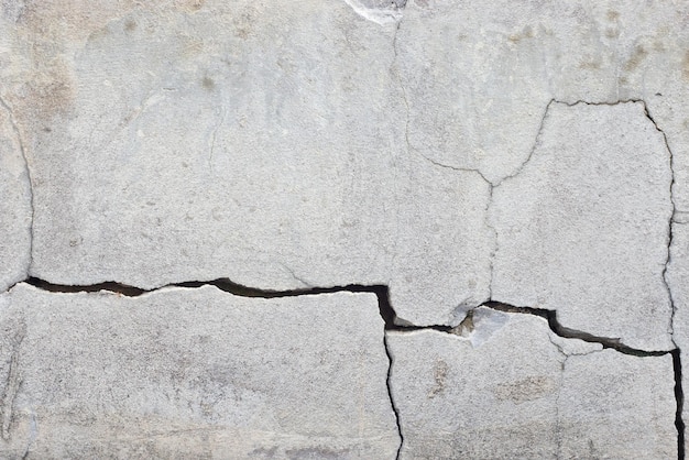 Fundo de textura de parede de concreto rachada